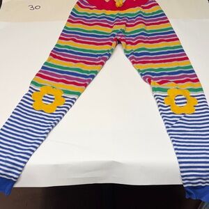 Hanna Andersson Multicolor Striped Pajama Bottoms